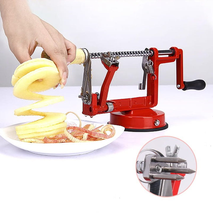 Rapidturn Apple Prep Station Manual Peeler Corer Spiral Slicer Product Image 05