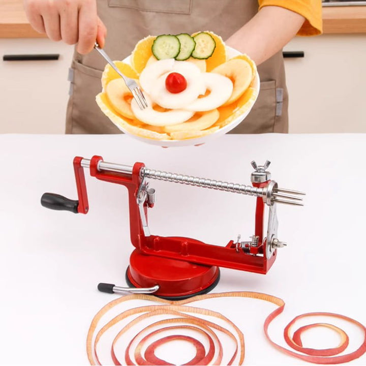 Rapidturn Apple Prep Station Manual Peeler Corer Spiral Slicer Product Image 06