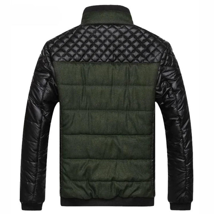 Raskeldorn Leather-Sleeve Padded Jacket product image 3