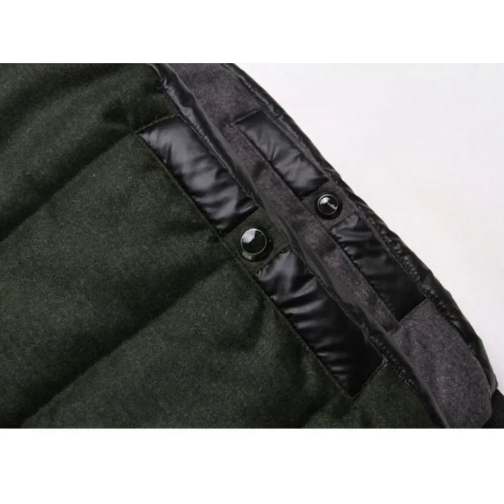 Raskeldorn Leather-Sleeve Padded Jacket product image 5
