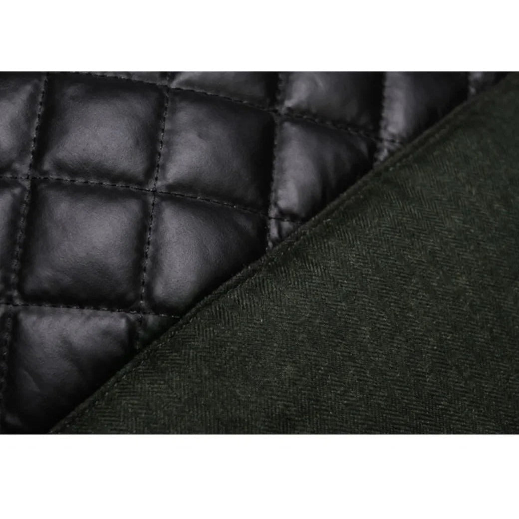 Raskeldorn Leather-Sleeve Padded Jacket product image 6