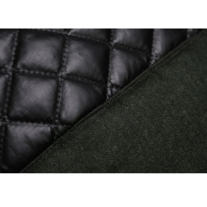 Raskeldorn Leather-Sleeve Padded Jacket product image 6