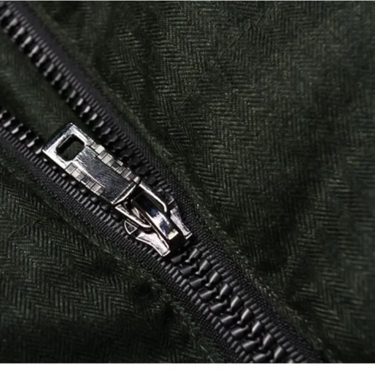 Raskeldorn Leather-Sleeve Padded Jacket product image 7