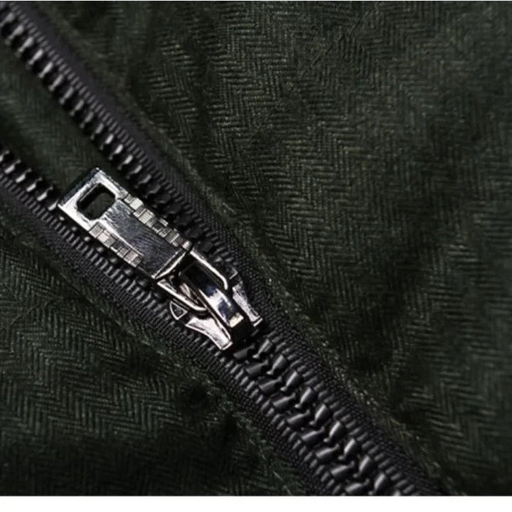 Raskeldorn Leather-Sleeve Padded Jacket product image 7