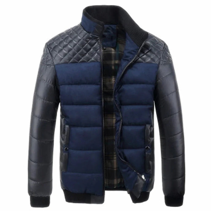 Raskeldorn Leather-Sleeve Padded Jacket product image 9
