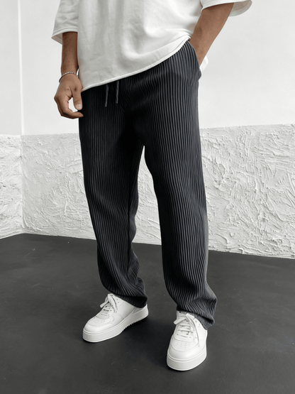 Ravel Heavyweight Vertical Rib Wide Leg Pants Product Image 11
