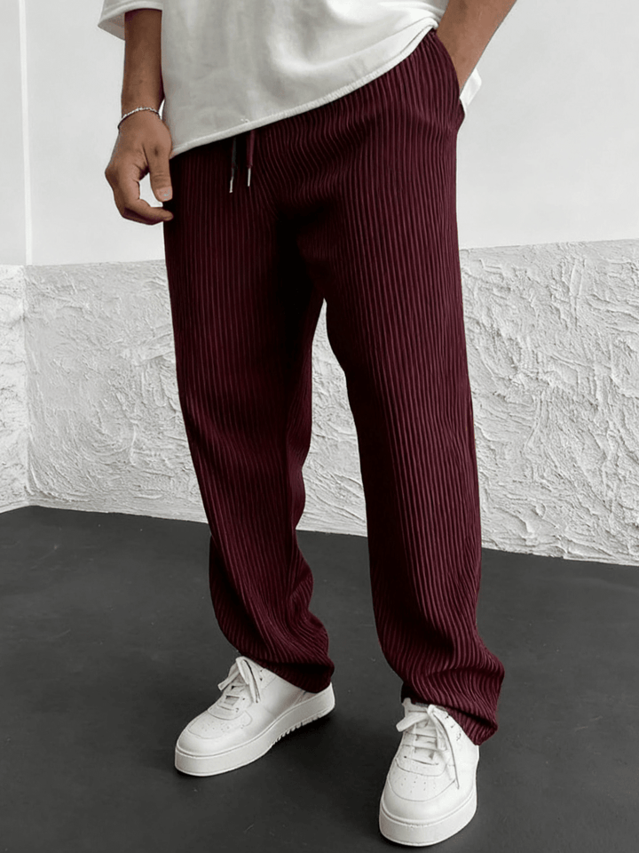 Ravel Heavyweight Vertical Rib Wide Leg Pants Product Image 13