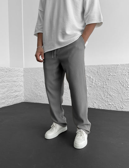 Ravel Heavyweight Vertical Rib Wide Leg Pants Product Image 15