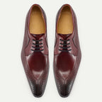 RAYMOND LEATHER DERBY SHOES (7 ) - | Zavonix