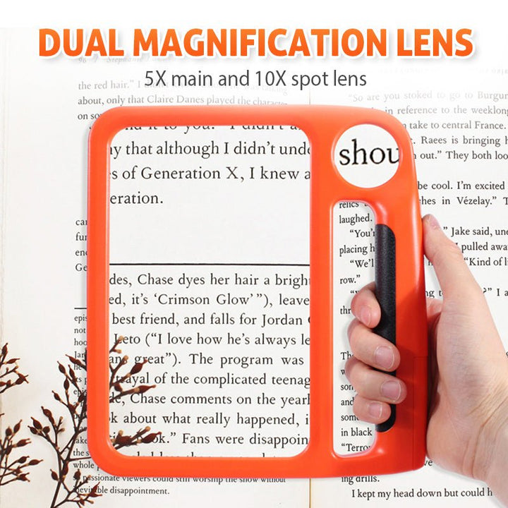 Readable Detail Led Magnifier 5X 10X Lens Product Image 04