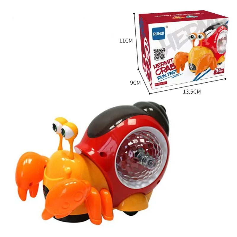 Red crab variant with an orange body, red shell, and product box