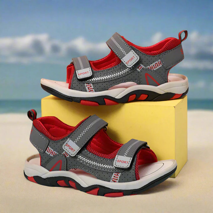 Pair of red-accented kids&