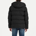 Remley Puffer Coat — Insulated Wind - Resistant Winter Jacket with Tailored Fit (Black S) - | Zavonix