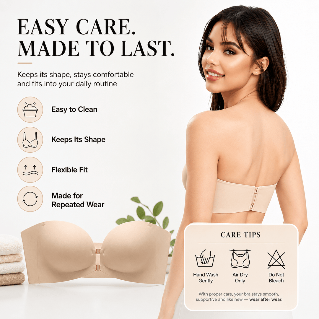 Removable Strap Gathered Cup Bra Product Image 09