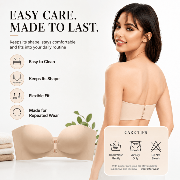 Removable Strap Gathered Cup Bra Product Image 09