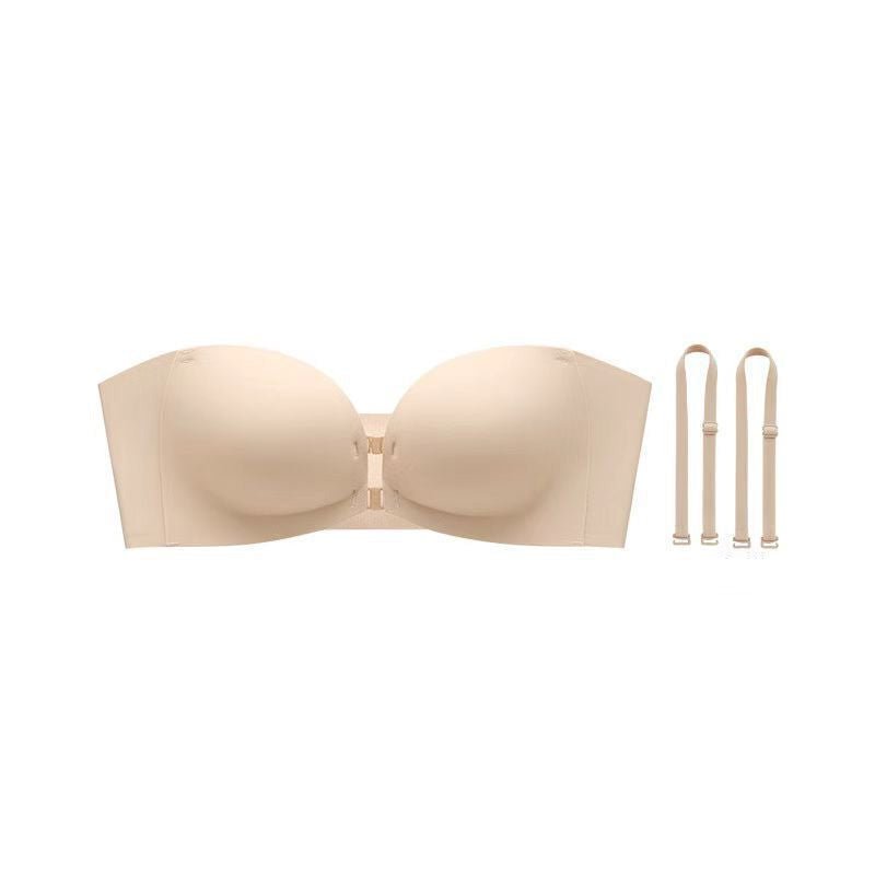 Removable Strap Gathered Cup Bra Product Image 10