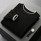 Renloa — Merino Wool Sweater for Warmth and Comfort (Black S) - | Zavonix