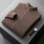 Renvo — Cashmere Merino Wool Sweater for Cold Weather Comfort (Black S) - | Zavonix
