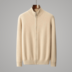 Renvo — Cashmere Merino Wool Sweater for Cold Weather Comfort (Black S) - | Zavonix