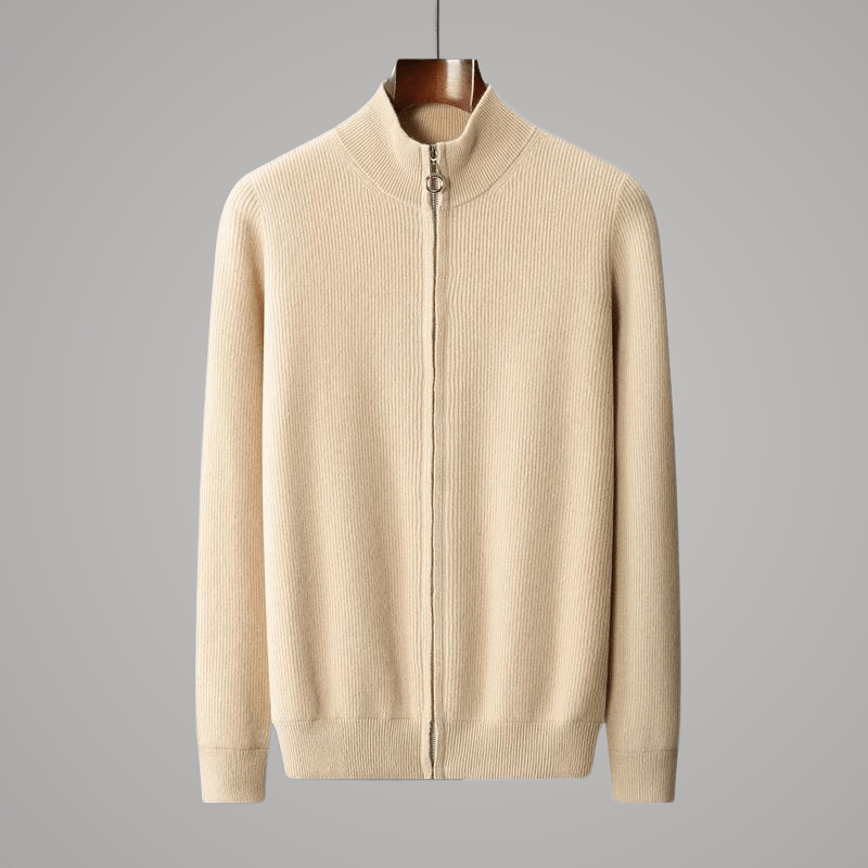 Renvo — Cashmere Merino Wool Sweater for Cold Weather Comfort (Black S) - | Zavonix