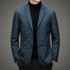Renza 1955 Blazer — Weather - Resistant Nanosilk Jacket with Classic Fit (Black XS) - | Zavonix
