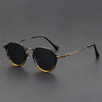"Retro Round" Sunglasses (Blue ) - | Zavonix