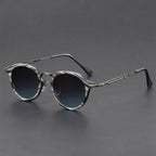 "Retro Round" Sunglasses (Blue ) - | Zavonix
