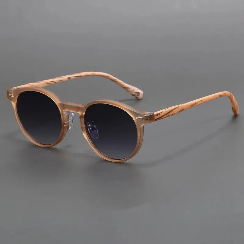 Retro Sunglasses "Santino" (Grey ) - Sunglasses | Zavonix