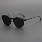 Retro Sunglasses "Santino" (Black ) - Sunglasses | Zavonix