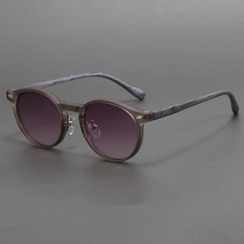 Retro Sunglasses "Santino" (Grey ) - Sunglasses | Zavonix