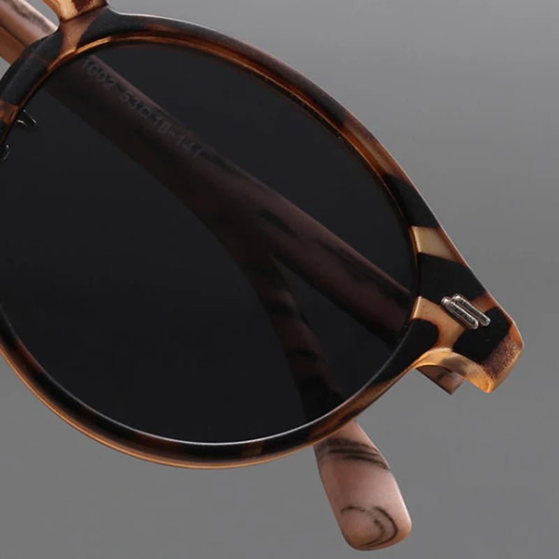 Retro Sunglasses "Santino" (Leopard ) - Sunglasses | Zavonix