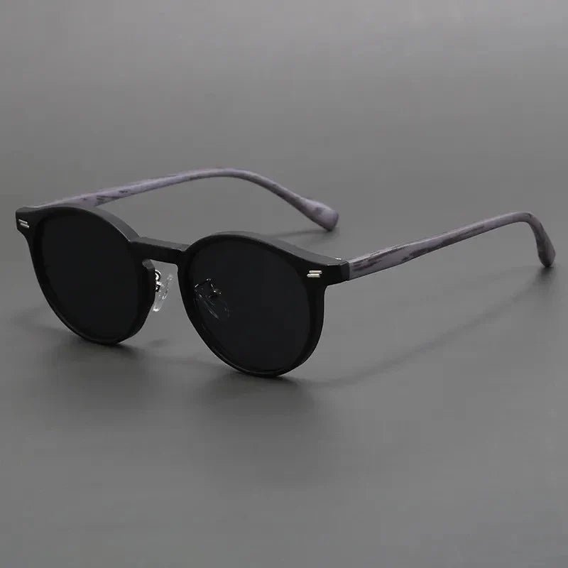 Retro Sunglasses "Santino" (Grey ) - Sunglasses | Zavonix