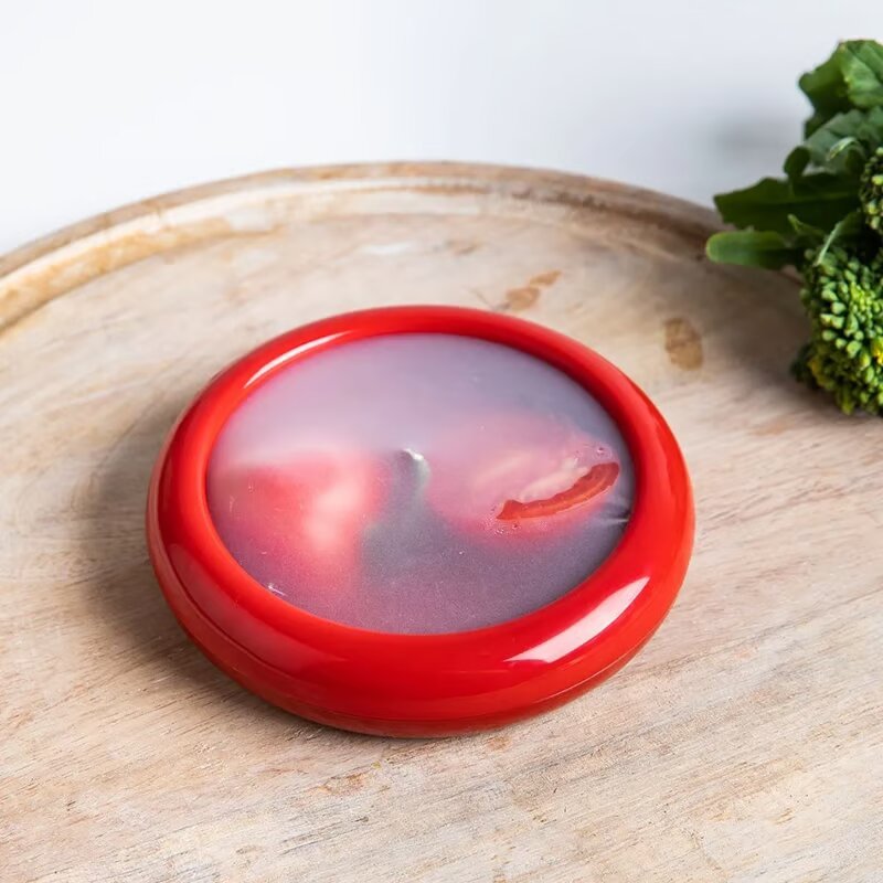Reusable Stretch Lids for Cut Fruits and Vegetables (4-Pack)