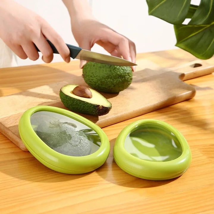 Reusable Stretch Lids for Cut Fruits and Vegetables (4-Pack)