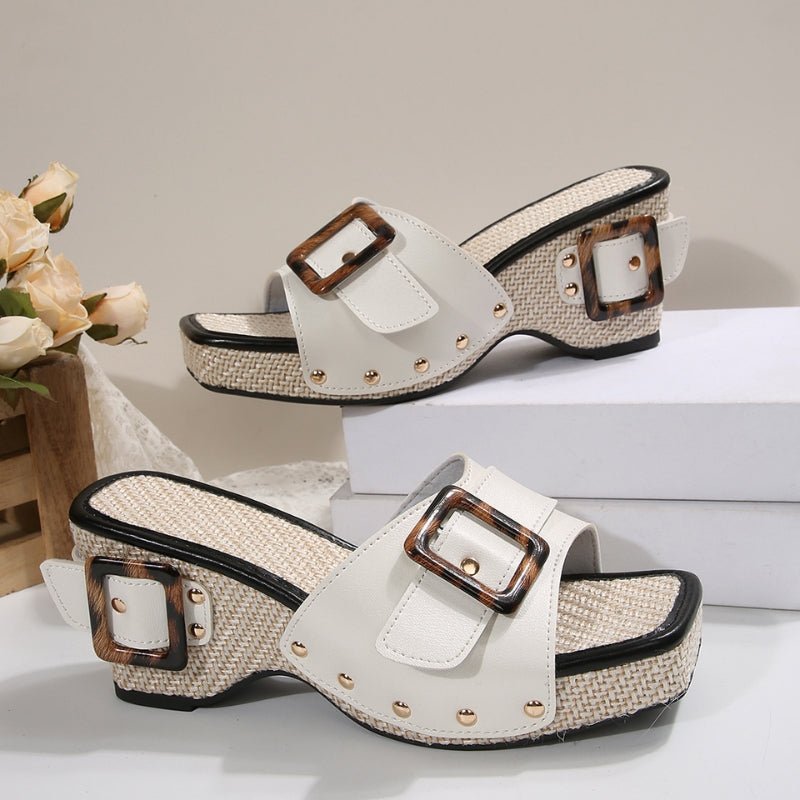 Regalia Sandals (White US 5 / EU 36) - | Zavonix
