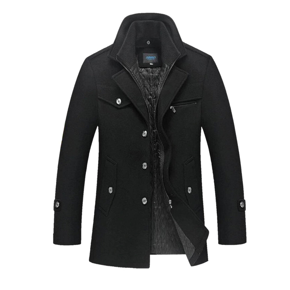 Rhelvaskar Layered-Collar Coat product image 2