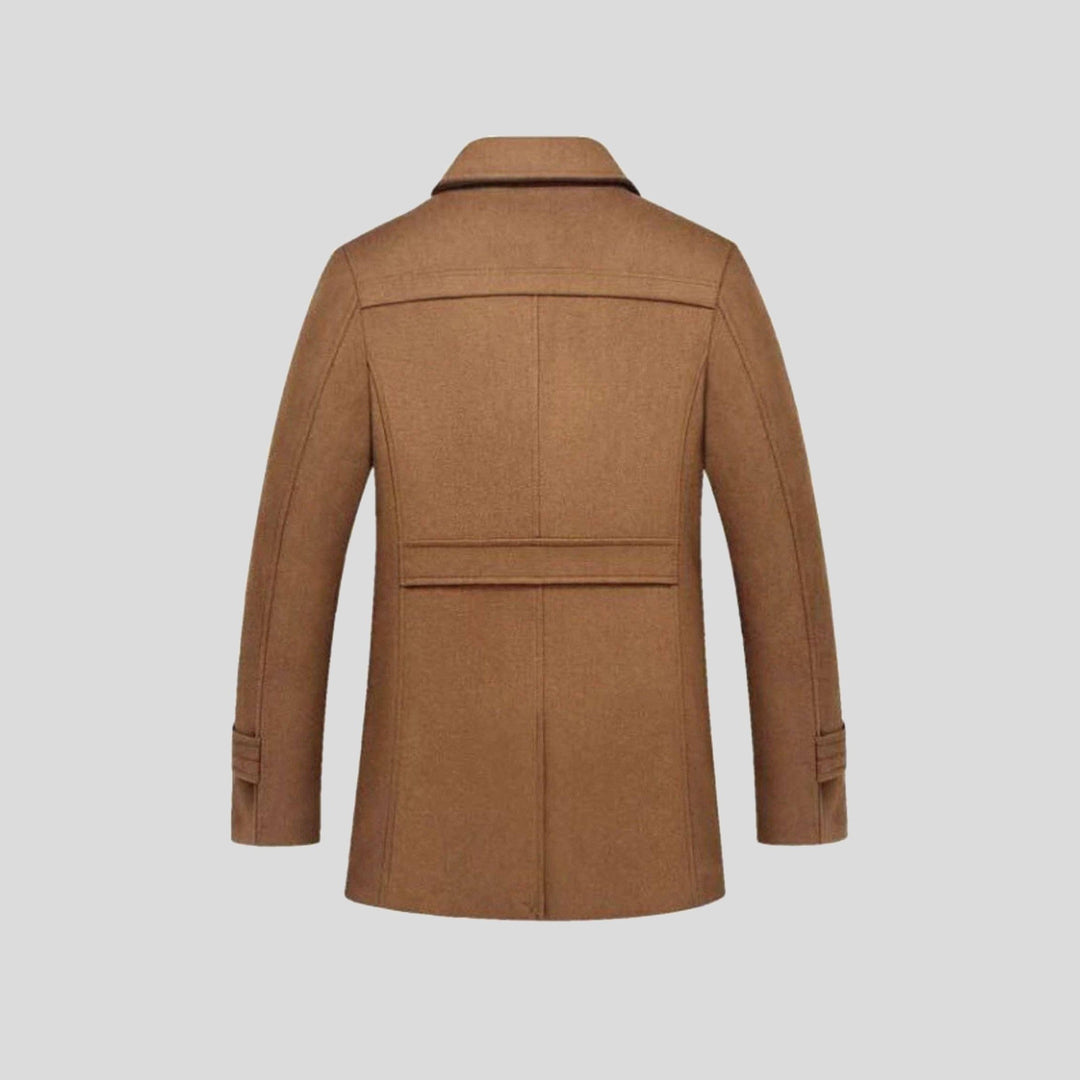 Rhelvaskar Layered-Collar Coat product image 4