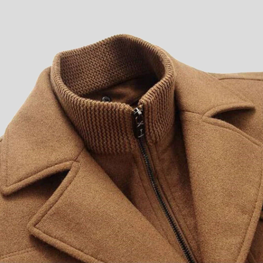 Rhelvaskar Layered-Collar Coat product image 5