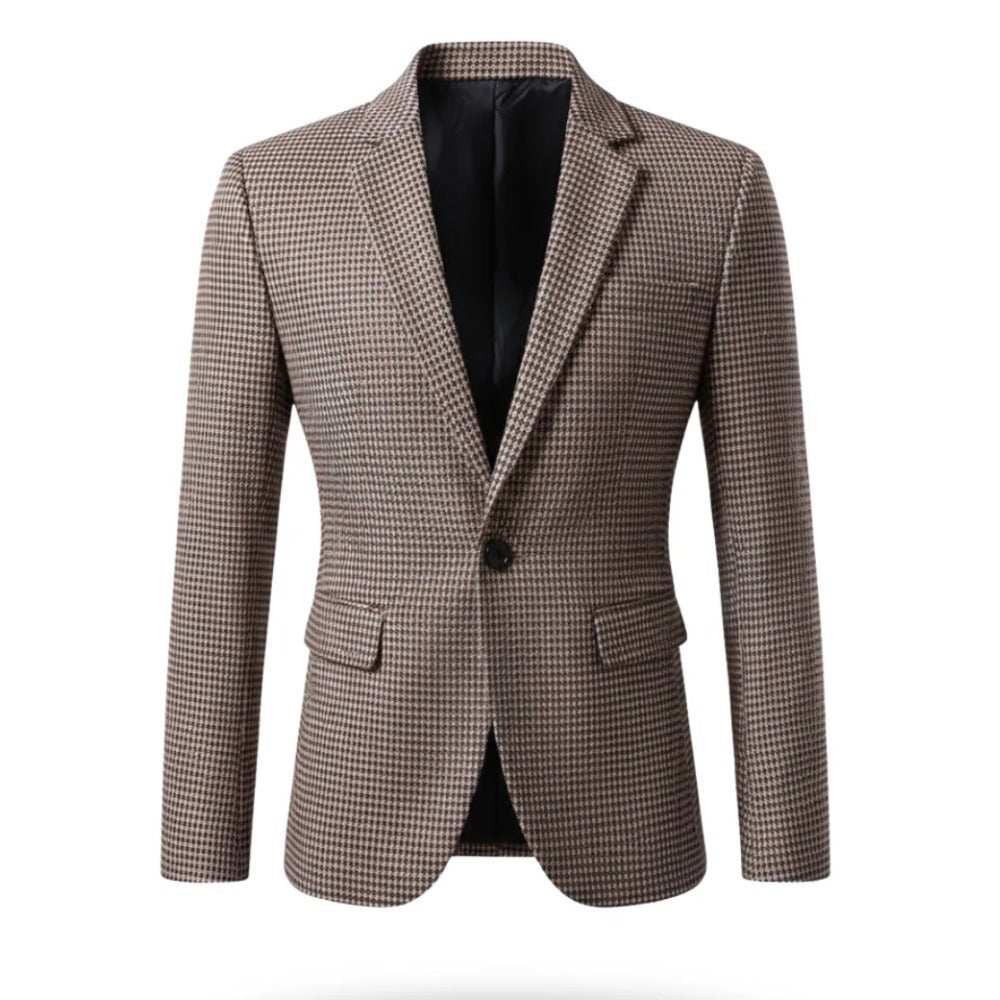 Rhelvornet Micro-Check Blazer product image 3