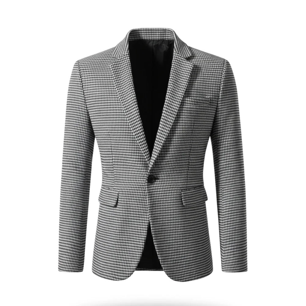 Rhelvornet Micro-Check Blazer product image 5