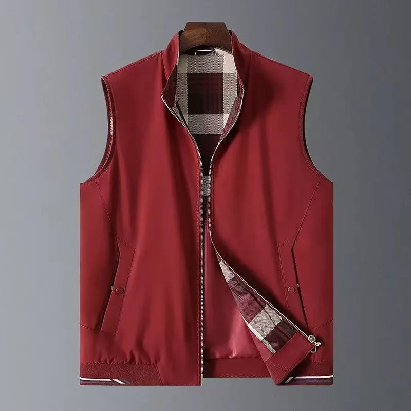 Rhoquasten Check-Lined Zip Vest product image 8