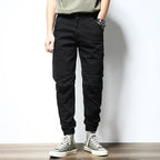 REINFORCED City Cargo Joggers (Black 28) - | Zavonix