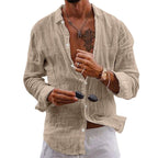 Riccardo Seon Shirt (Beige S) - | Zavonix