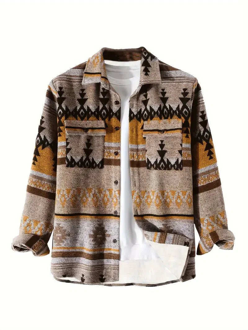 Retro Long Sleeve Shirt - by (S ) - | Zavonix