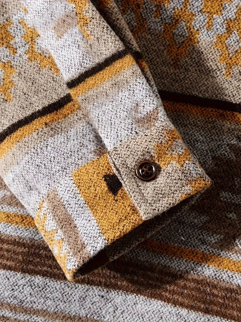 Retro Long Sleeve Shirt - by (S ) - | Zavonix