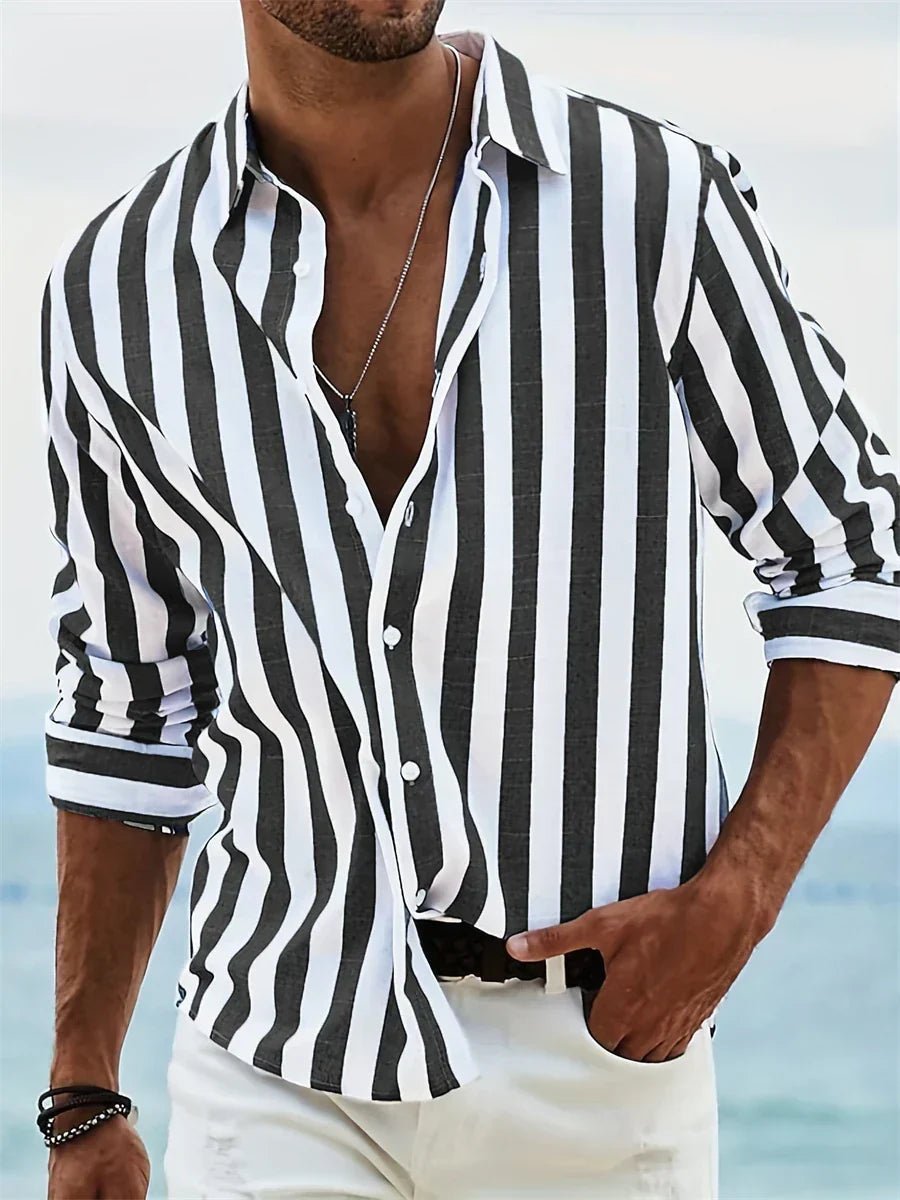 Rivaro Striped Summer Shirt product image 5