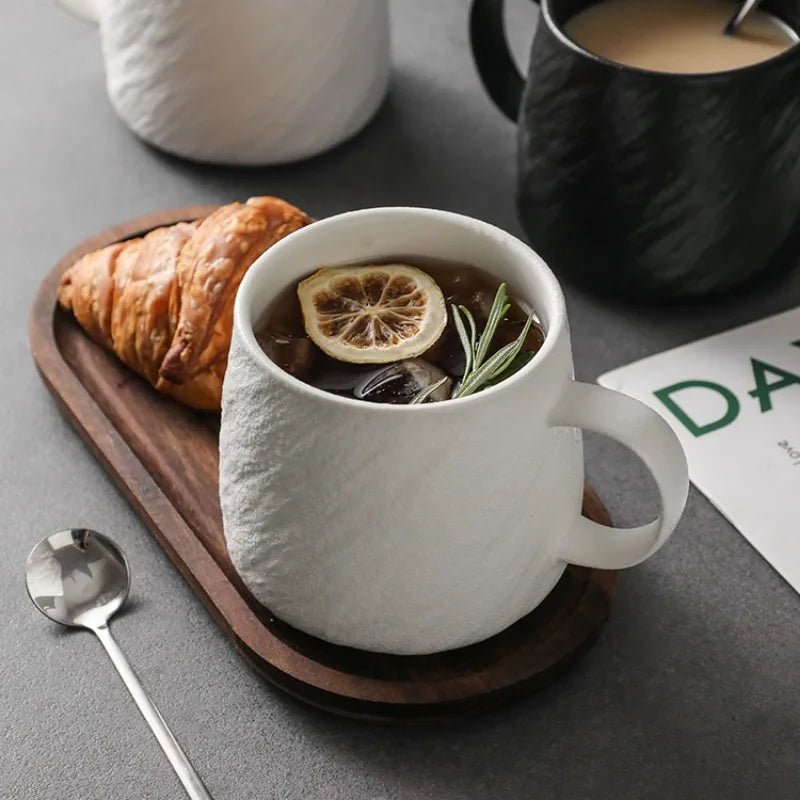 Rock Sand Mug with Textured Grip – 550ml Durable Ceramic Coffee Mug 4