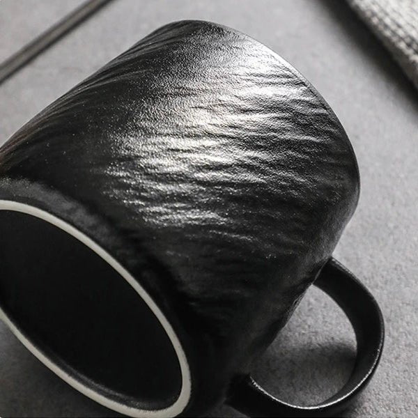 Rock Sand Mug with Textured Grip – 550ml Durable Ceramic Coffee Mug 6