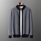 ROGER MERINO WOOL CARDIGAN (Orange XS) - | Zavonix