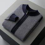 ROGER MERINO WOOL CARDIGAN (Orange XS) - | Zavonix